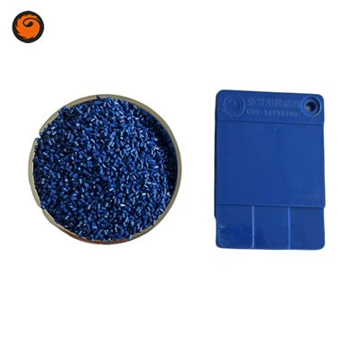 Blauer Farbmasterbatch